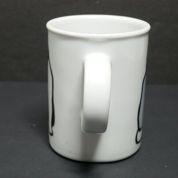 Marc Tetro Coffee Tea Mug Huskies Sled Dogs Blue Eyes Danesco Montreal Canada - Picture 3 of 5
